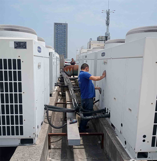 韩城中央空调制热和不制冷系统维修方法